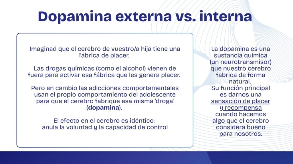 Dopamina Externa vs Interna